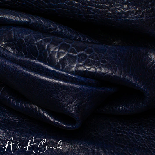 ANILINE SHRUNKEN LAMB - INDIGO - 1.6/1.8mm