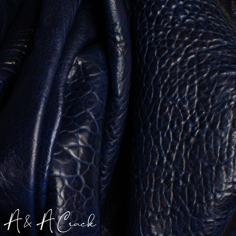 ANILINE SHRUNKEN LAMB - INDIGO - 1.6/1.8mm