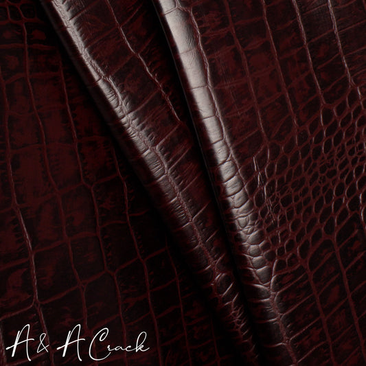BABYCALF CROCCO - OXBLOOD - 1.0/1.2mm