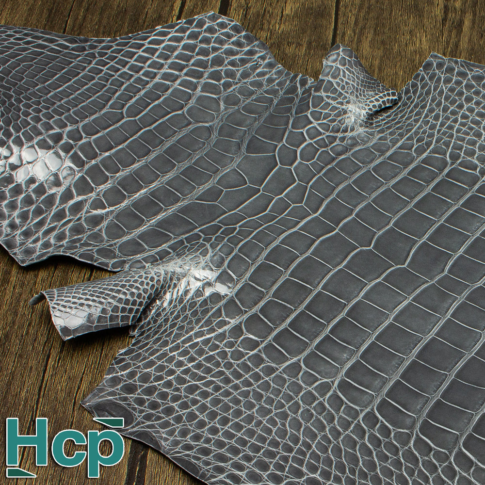 HCP GLAZED ALLIGATOR GRIS 1L03 A A Crack Sons