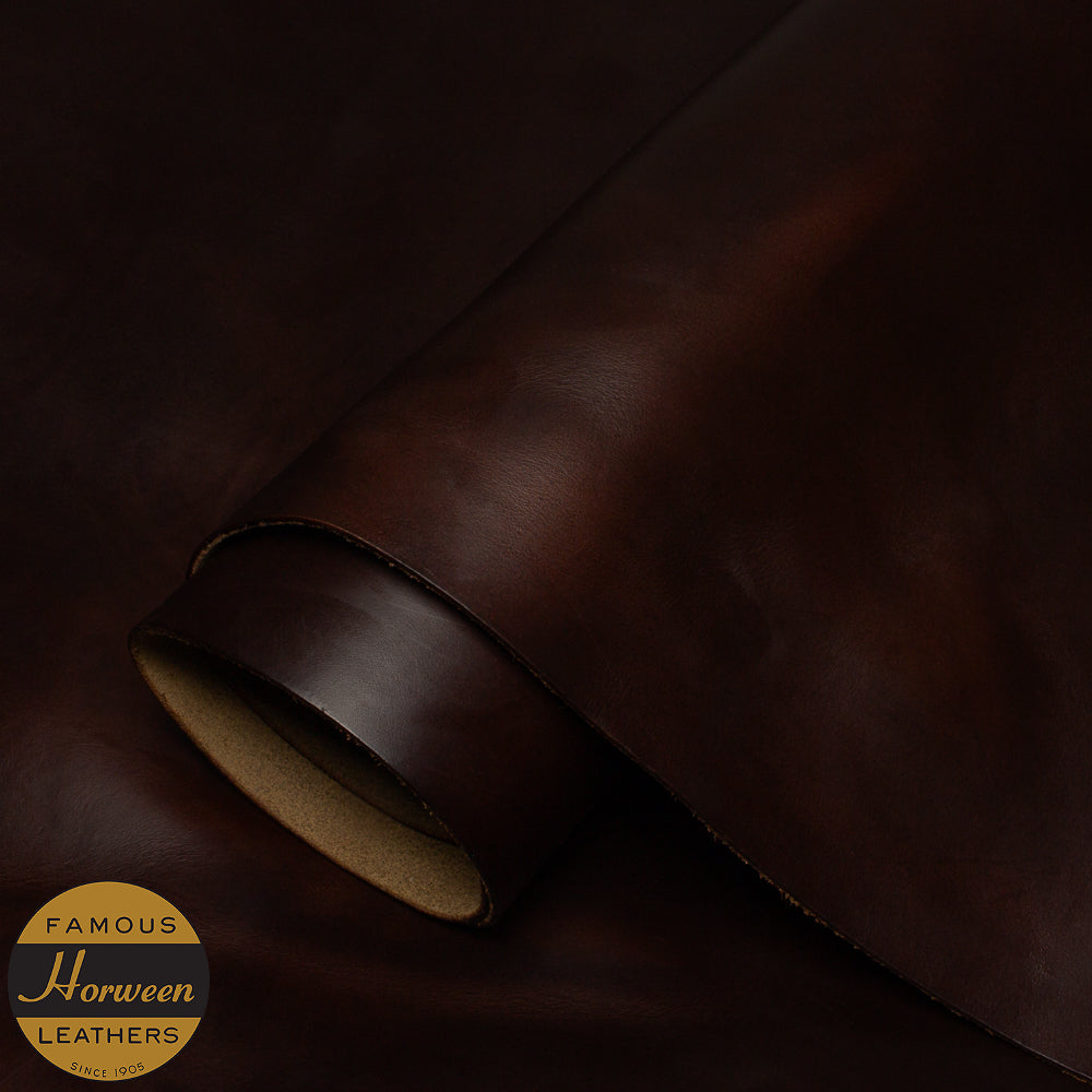 HORWEEN CHROMEXCEL® LEATHER - DARK BROWN - 2.0/2.2mm – A & A Crack