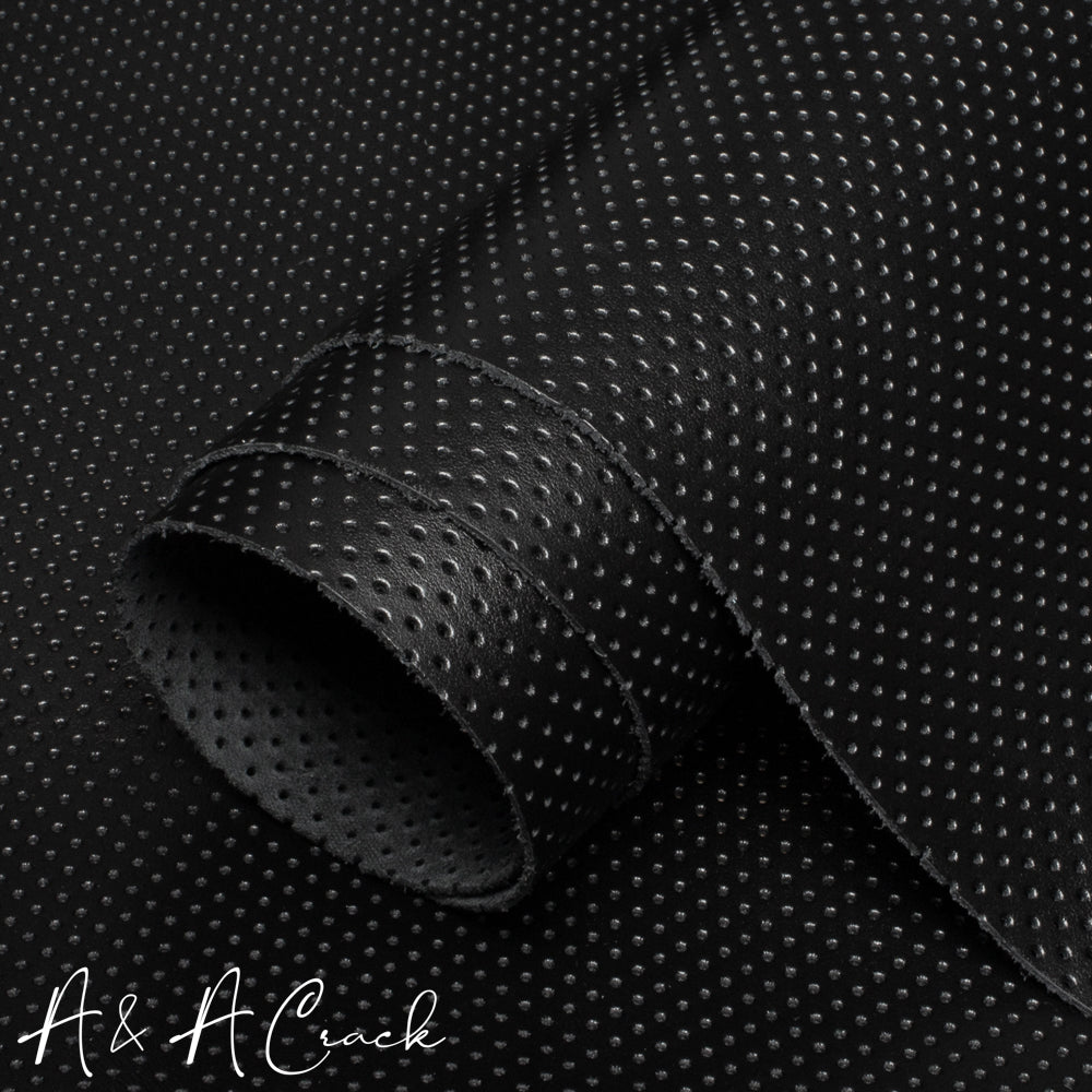 ITALIAN SOFTEE (PERFORATED) - BLACK 01 - 1.2/1.4mm – A & A Crack