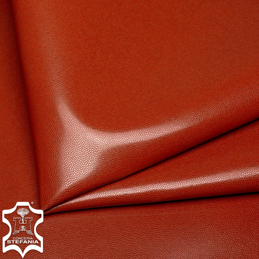 STEFANIA CAVIAR BABYCALF - BURNT ORANGE - 0.8/1.0mm