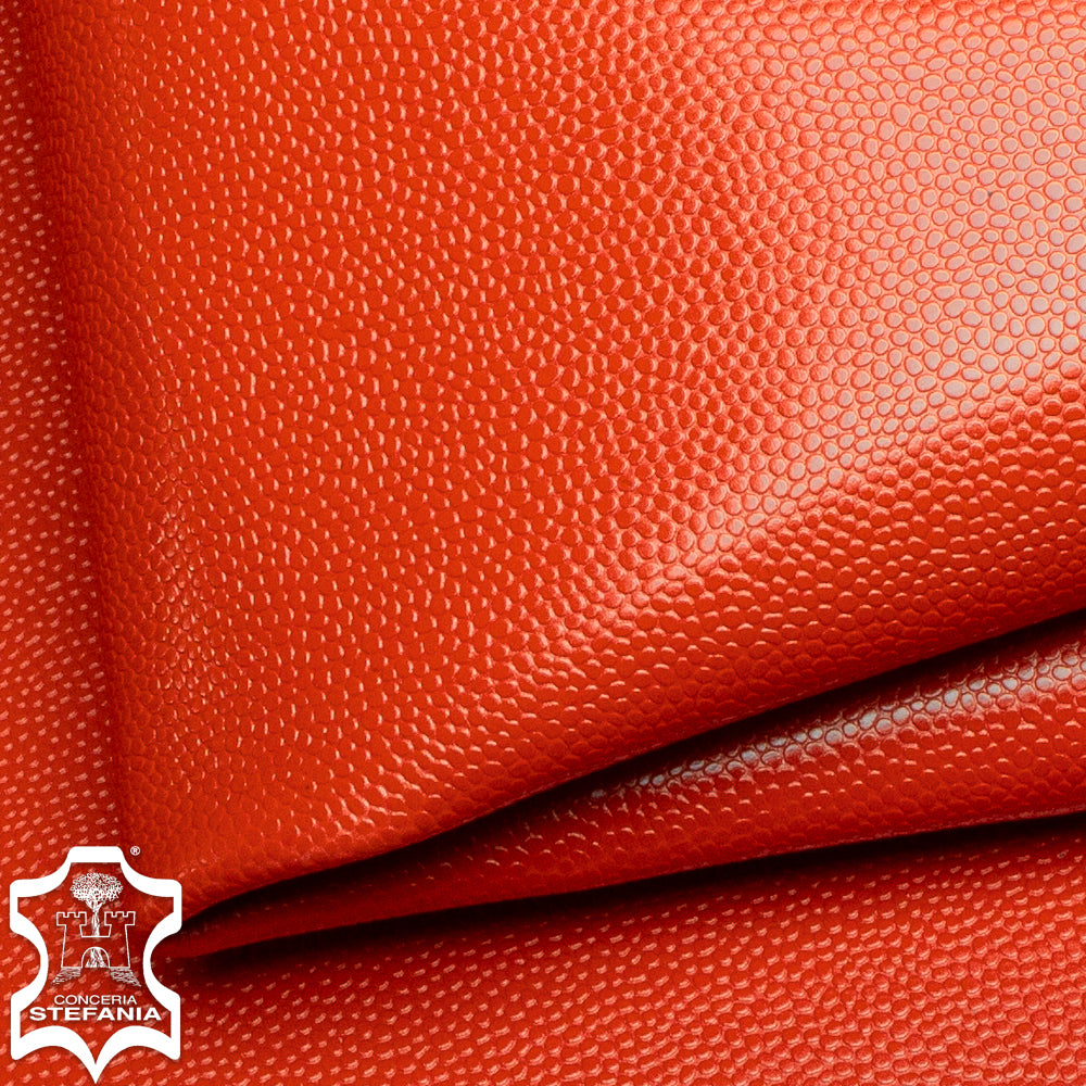 STEFANIA CAVIAR BABYCALF - CORAL - 0.8/1.0mm
