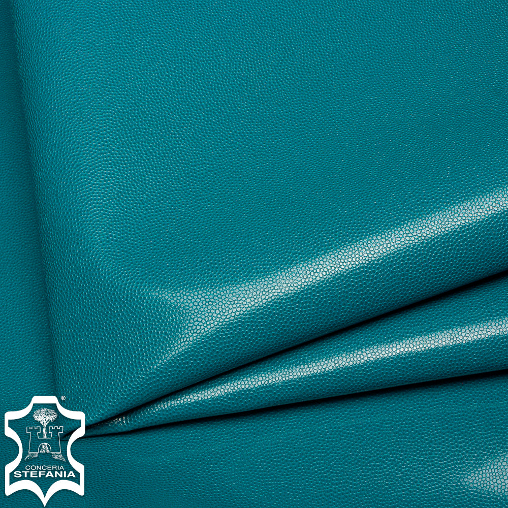 STEFANIA CAVIAR BABYCALF - TEAL - 0.8/1.0mm