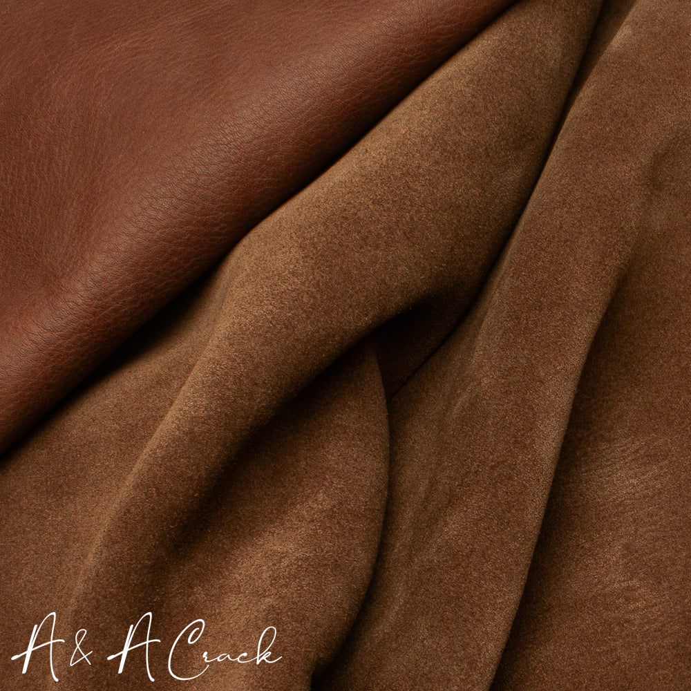 SUEDE REVERSE BULLS - TOBACCO - 2.0/2.2mm