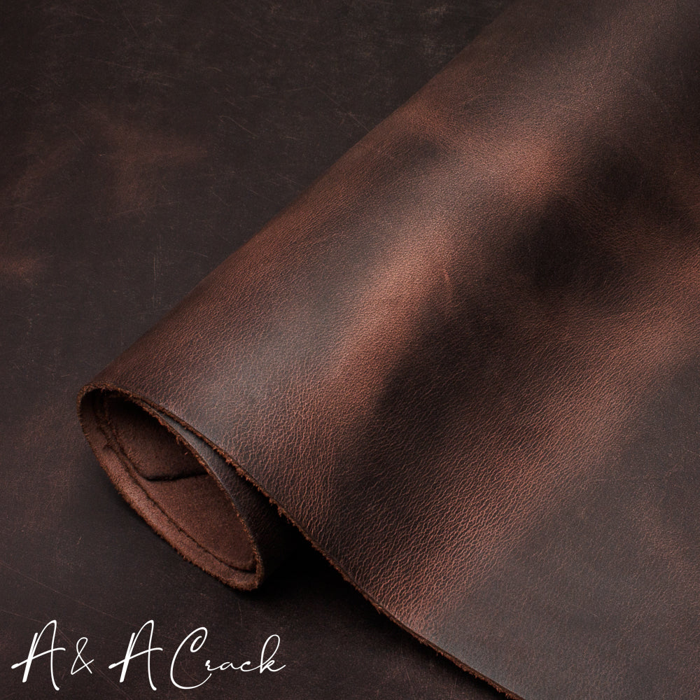 VEG TAN CRAZY HORSE SIDES - PRALINE - 1.7/1.9mm – A & A Crack & Sons