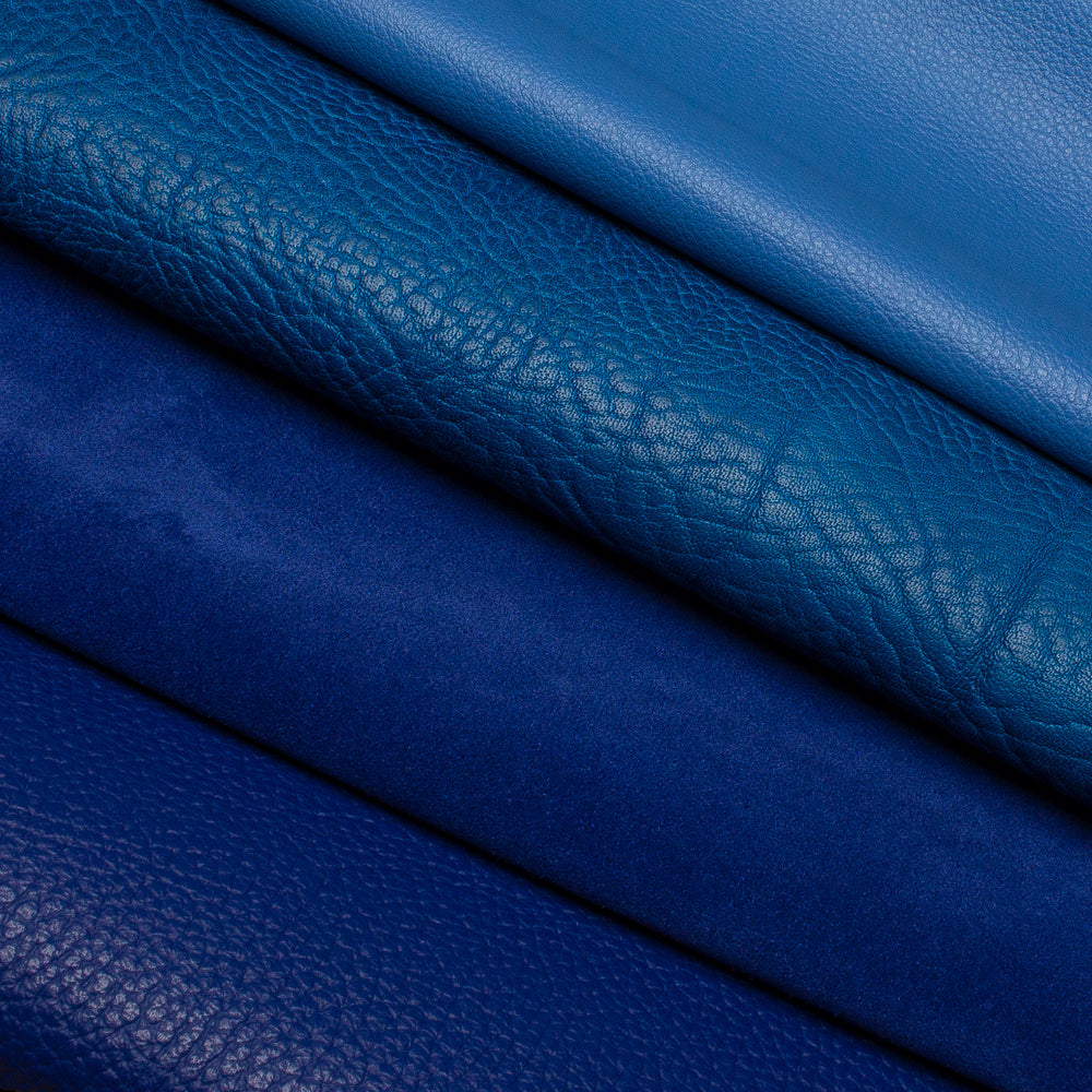 The Bespoke Room - Blue Leather