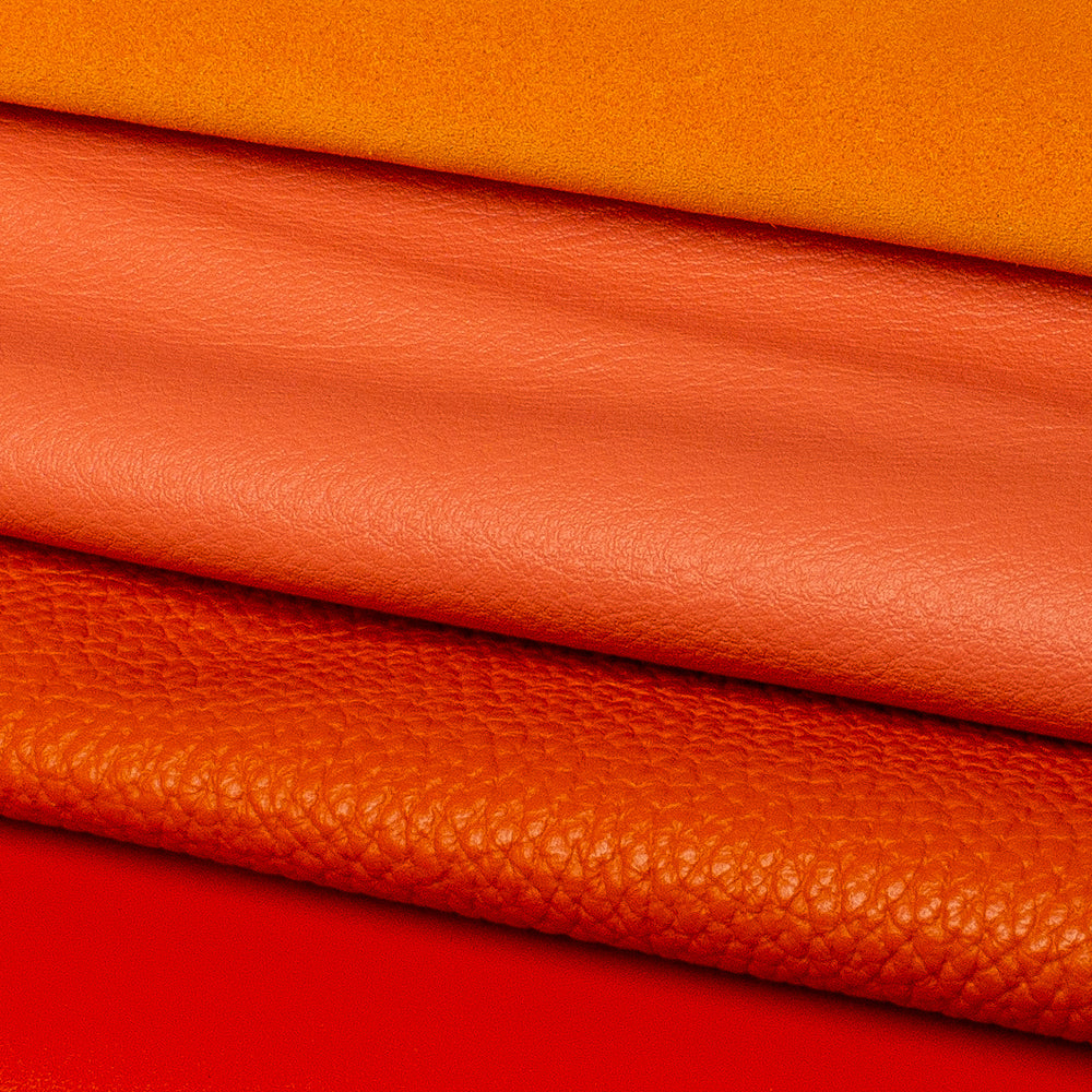 The Bespoke Room - Orange Leather