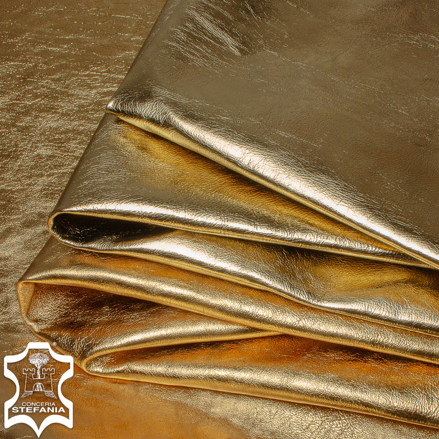 Stefania Metallic Crinkle