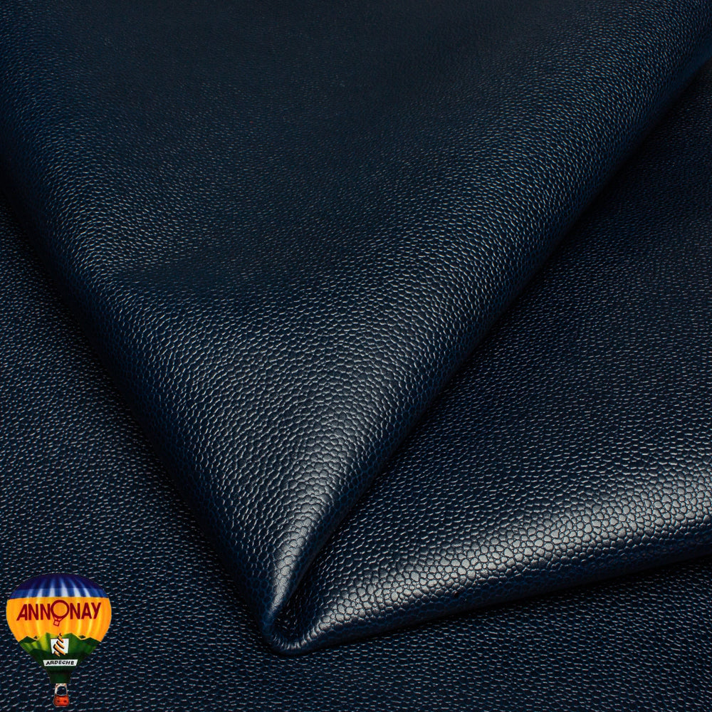 ANNONAY SCOTCHGRAIN CALF SIDES - NAVY - 1.3/1.5mm