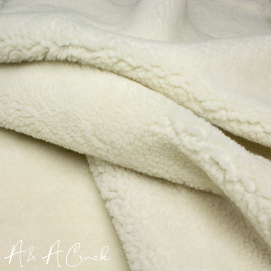 BABY LAMBSWOOL - WHITE - 1/4 Inch