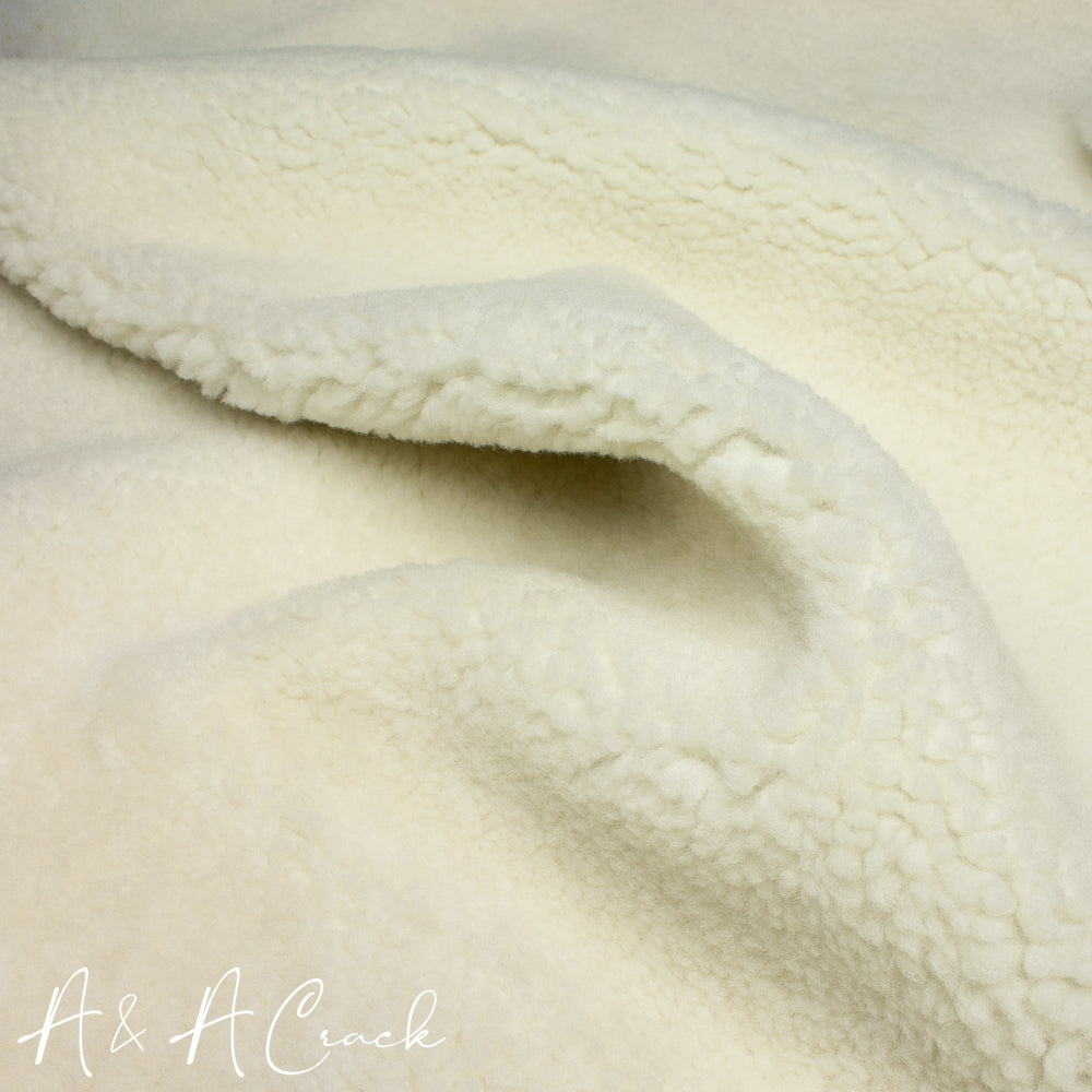 BABY LAMBSWOOL - WHITE - 1/4 Inch