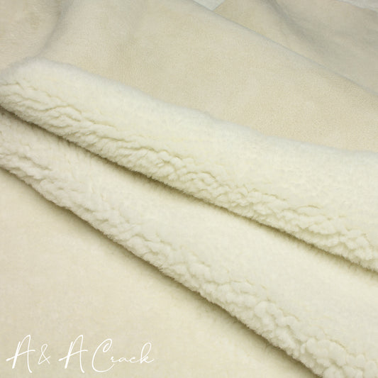 BABY LAMBSWOOL - WHITE - 1/4 Inch