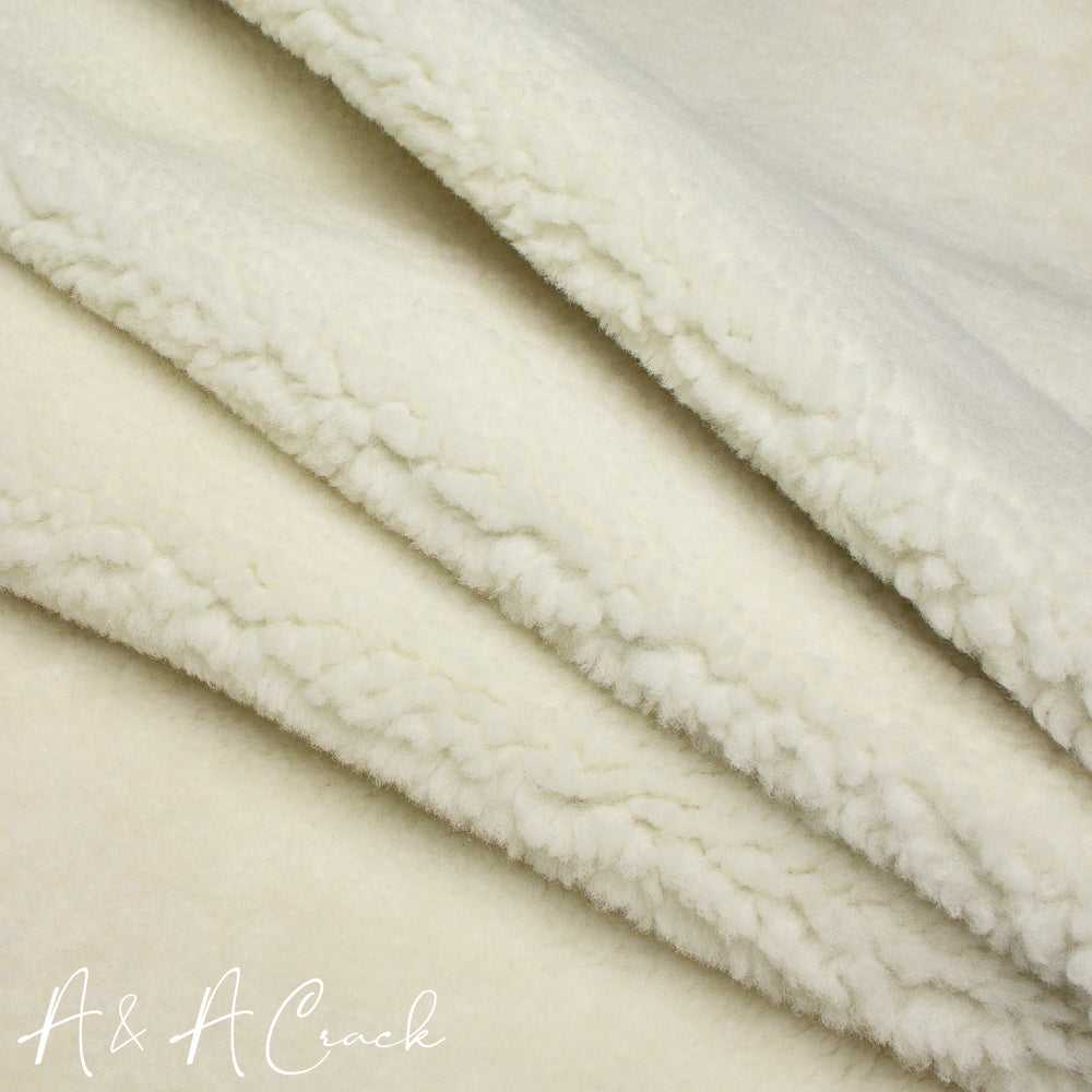 BABY LAMBSWOOL - WHITE - 1/4 Inch