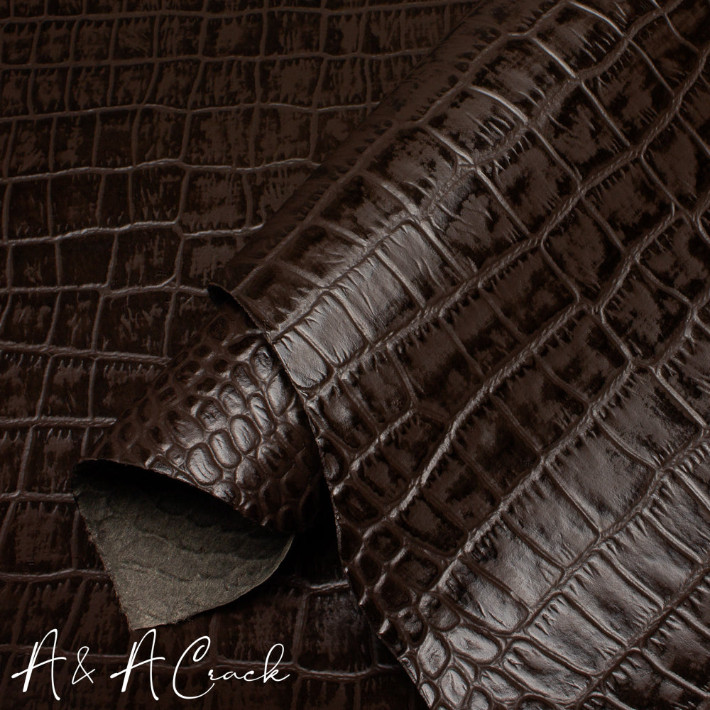 BABYCALF CROCCO - CHOCOLATE - 1.0/1.2mm