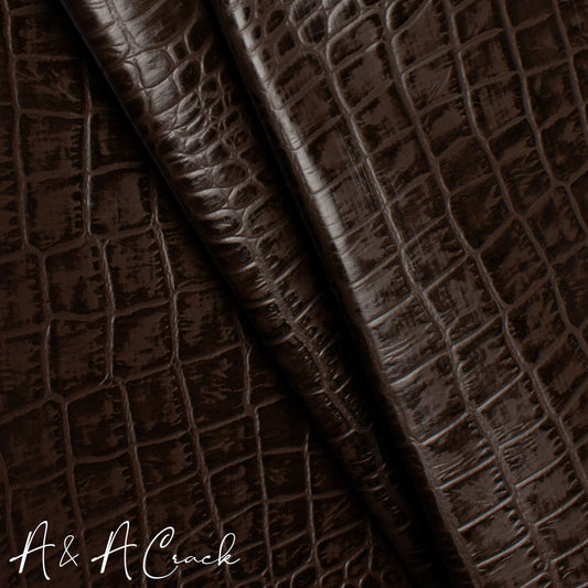BABYCALF CROCCO - CHOCOLATE - 1.0/1.2mm