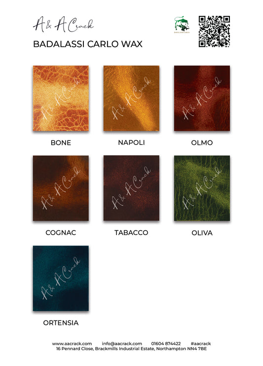 BADALASSI CARLO WAX - COLOUR CARD