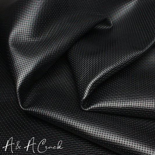 BASKETWEAVE SIDES - BLACK - 1.4/1.6mm