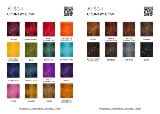 COUNTRY COW - COLOUR CARD