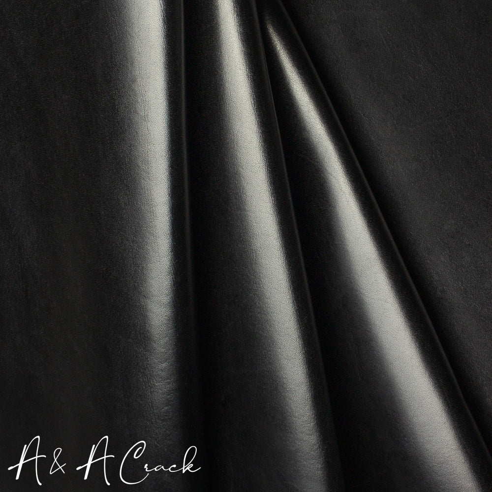 FRENCH VEGETABLE TANNED STEER - BLACK - 1.9/2.1mm