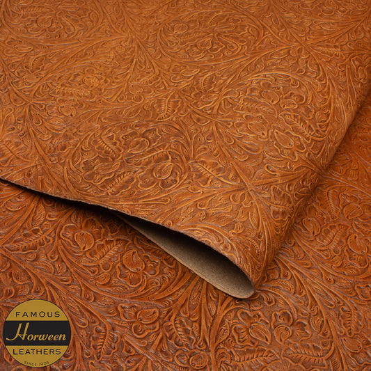 HORWEEN DUBLIN WESTERN FLORAL - CHESTNUT - 2.0/2.2mm