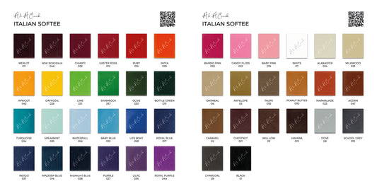 ITALIAN SOFTEE - COLOUR CARD
