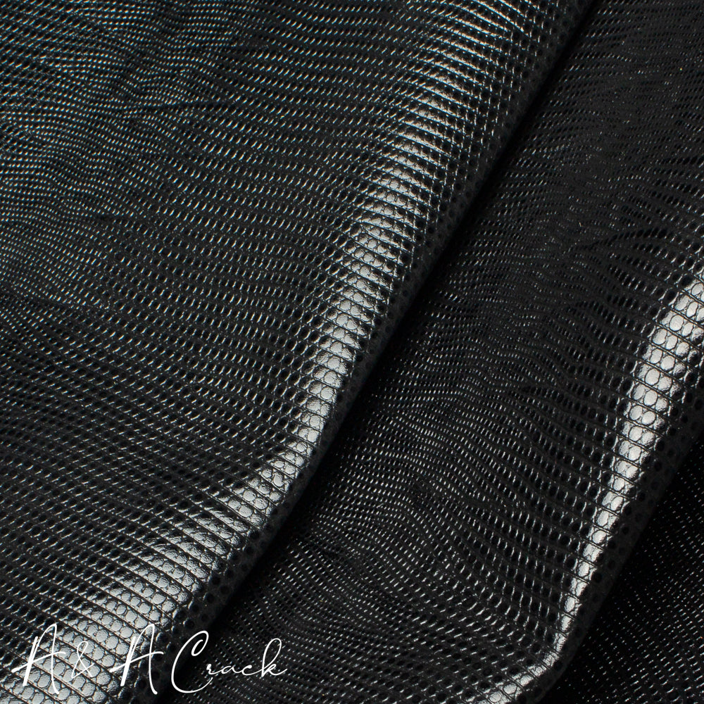JAVA LIZARD BABYCALF - BLACK - 1.2/1.4mm