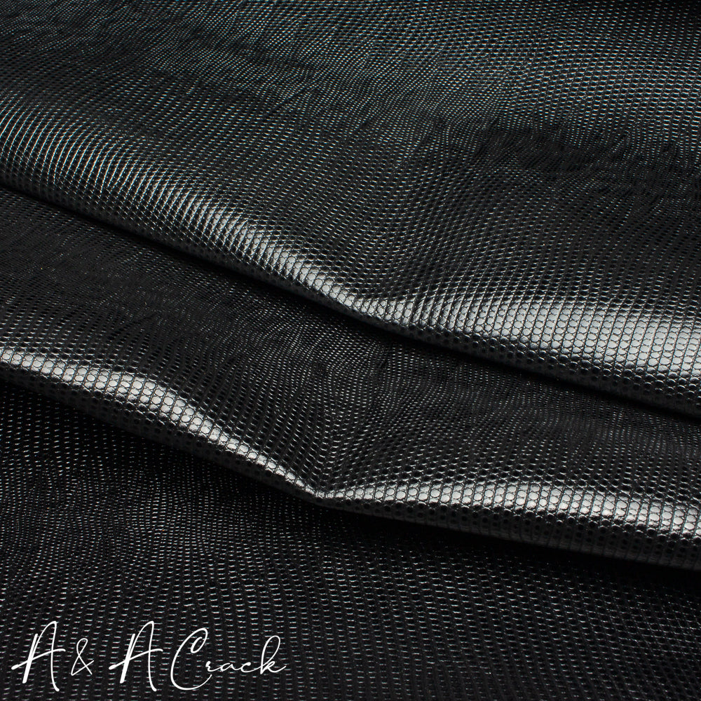 JAVA LIZARD BABYCALF - BLACK - 1.2/1.4mm