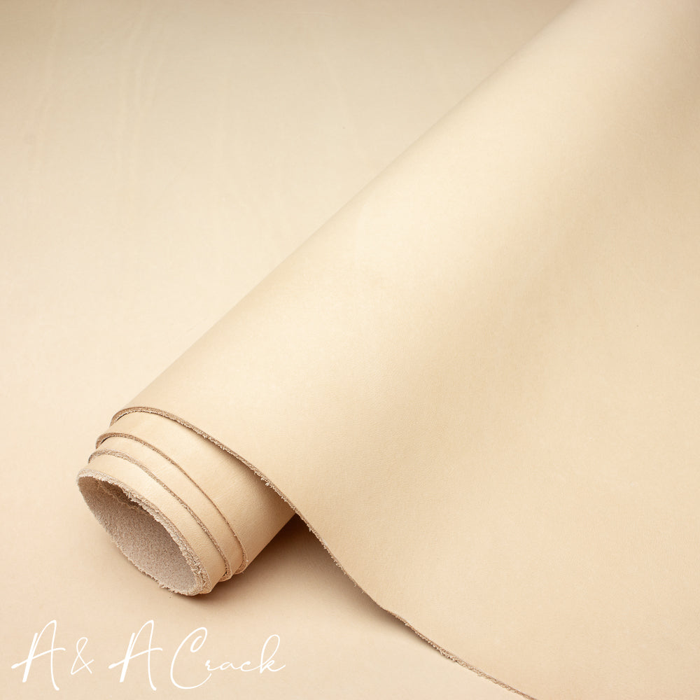 LUXURY VEG TAN SIDES SOFT DRESSED - NATURAL - 1.5/1.7mm
