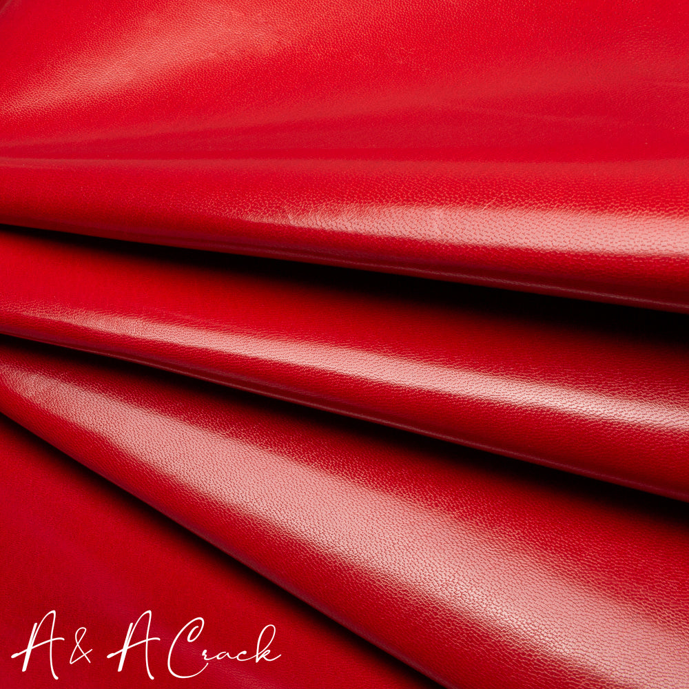 SMOOTH GLACE KID - POPPY - 0.6/0.8mm