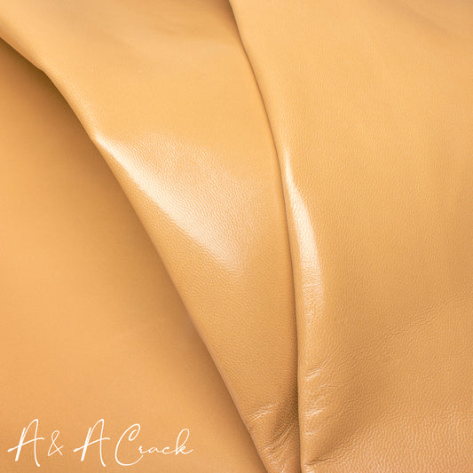 SMOOTH GLACE KID - BUTTERSCOTCH - 0.6/0.8mm