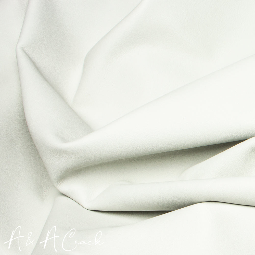 SOFT NAPPA WHOLE CALF - COTTON WHITE - 1.0/1.2mm