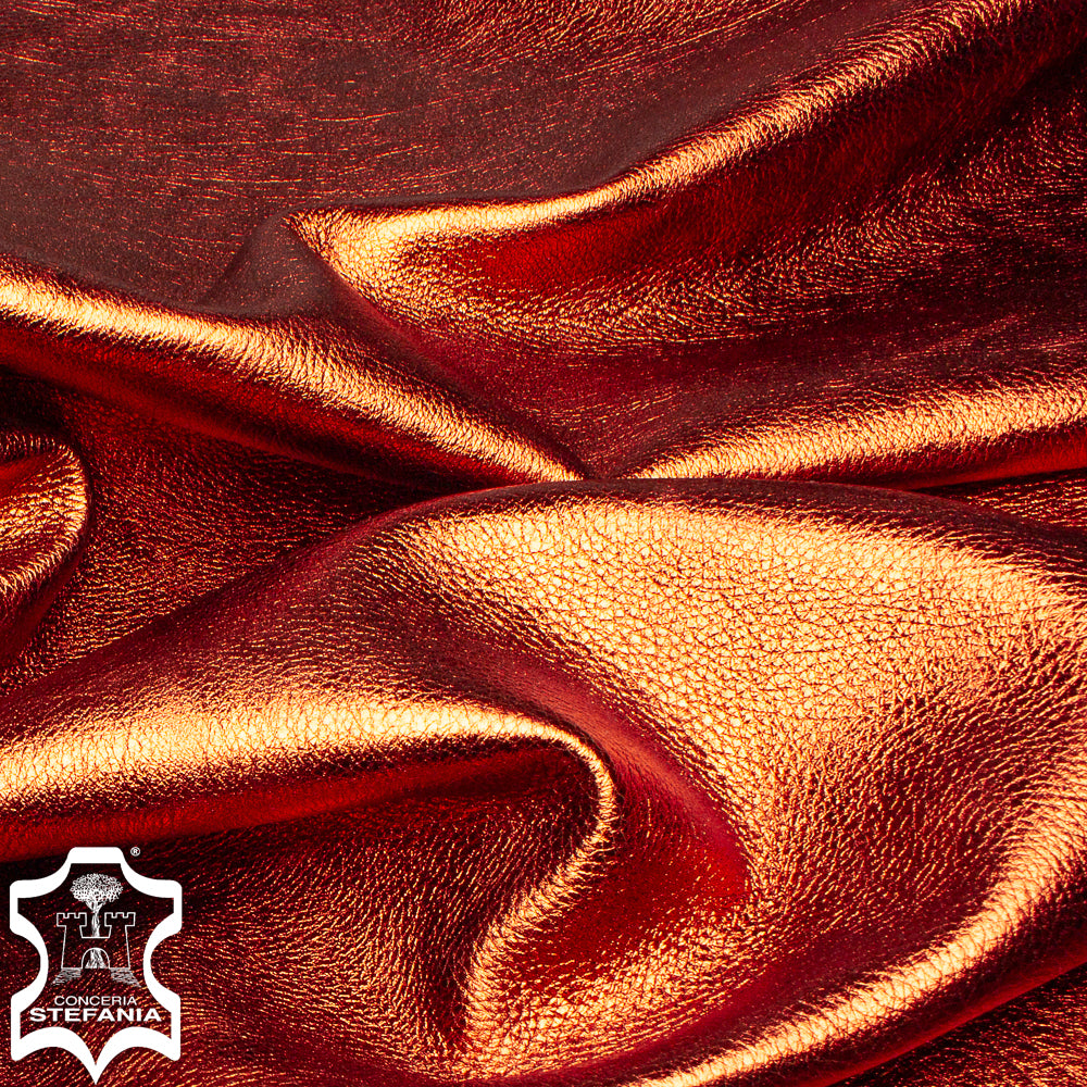 STEFANIA METALLIC BABYCALF - BRONZE - 08/1.0mm