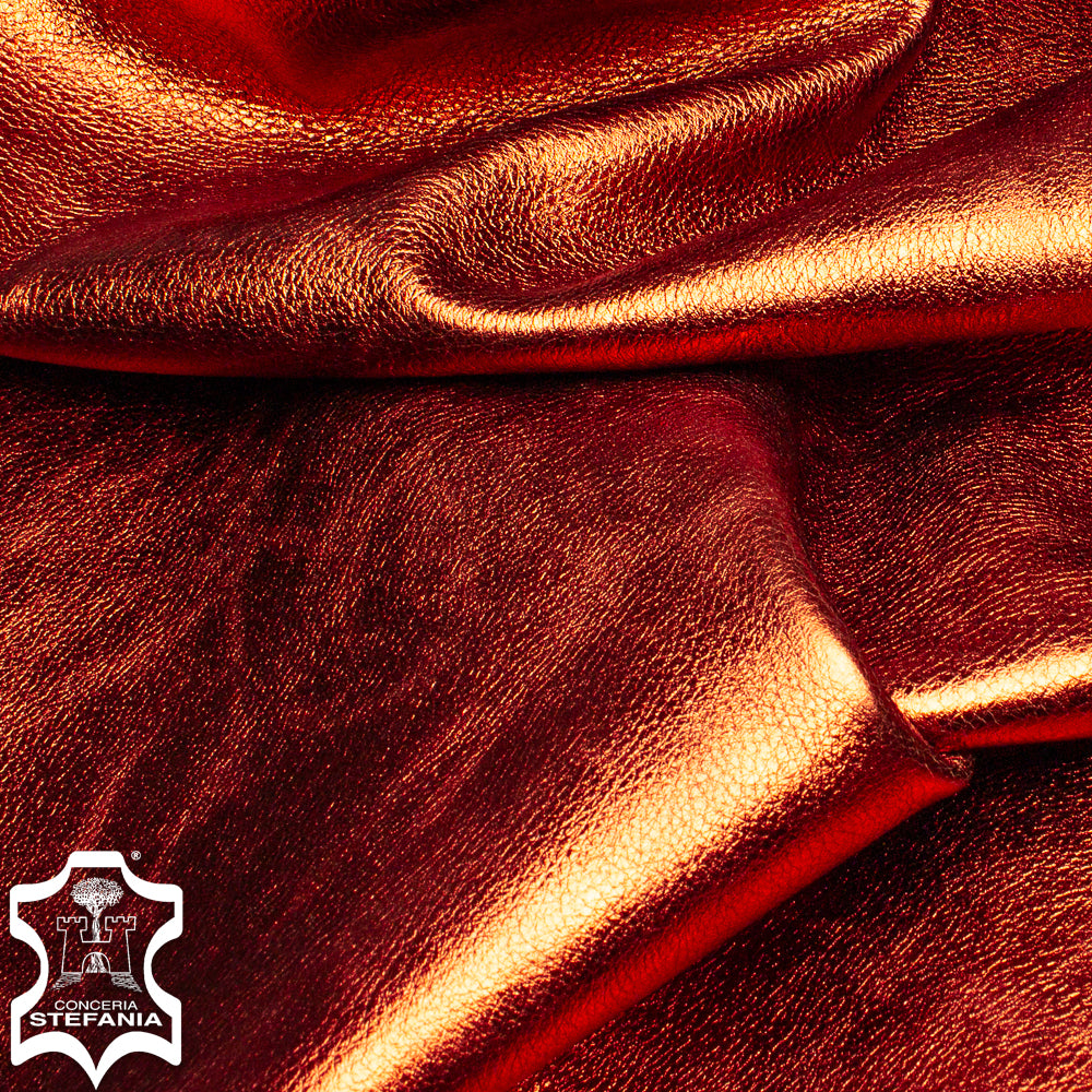 STEFANIA METALLIC BABYCALF - BRONZE - 08/1.0mm