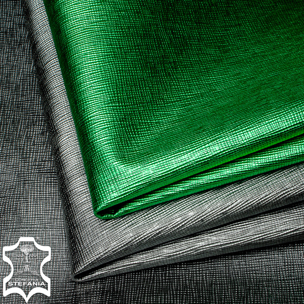 STEFANIA METALLIC HATCH KID - EMERALD - 0.6/0.8mm