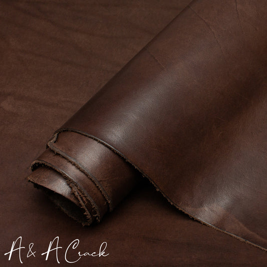 VEG TAN RUSTIC SHOULDER - MOKKA - 1.6/1.8mm