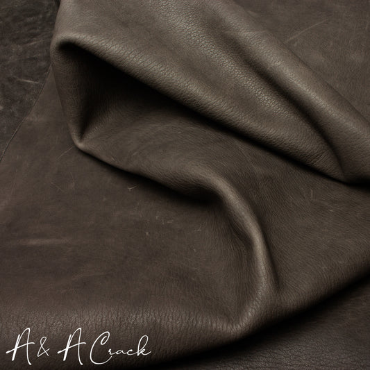 VEG TAN VACHETTA TUMBLED SIDES - ELEPHANT - 1.8/2.0mm