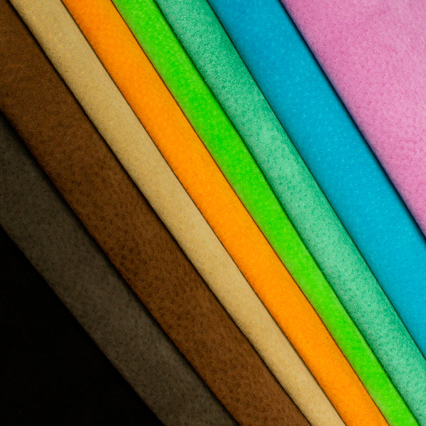 Velour Suede Pigskin Leather
