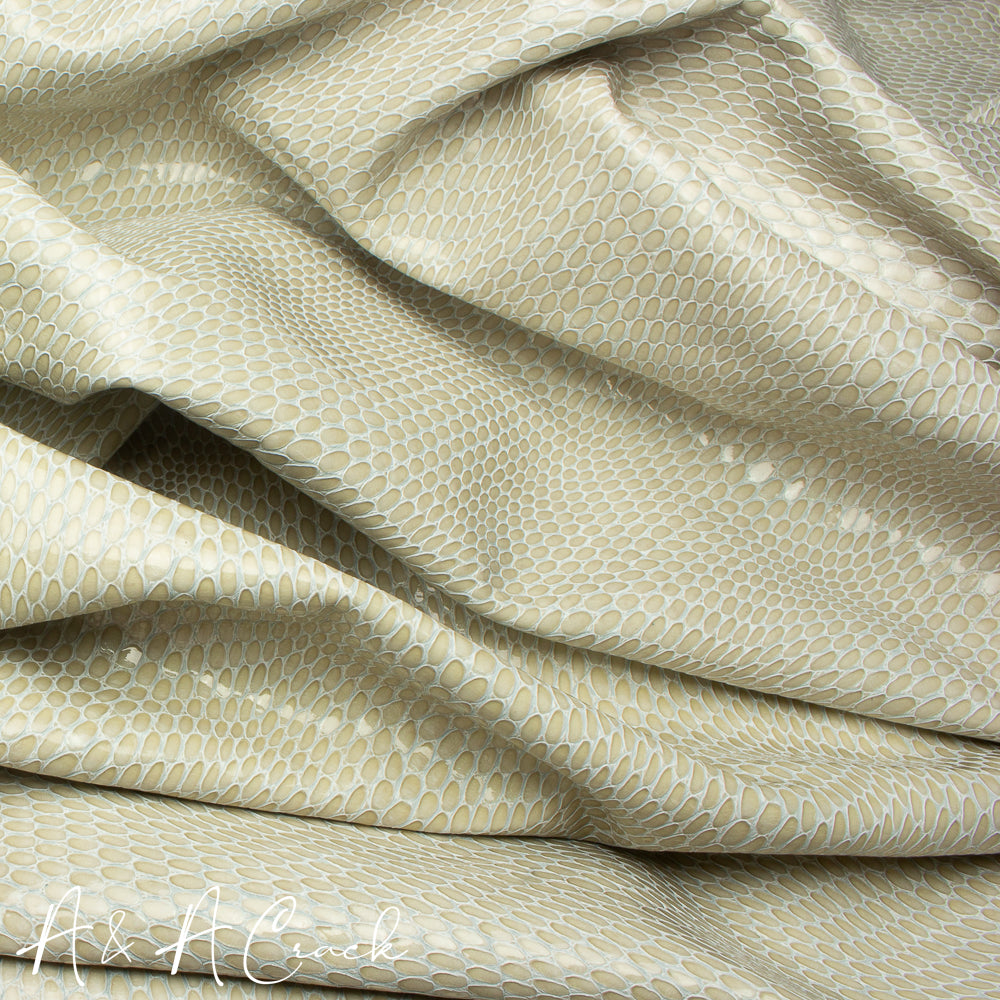 VIPER CUT PATENT - CREAM - 1.0/1.2mm