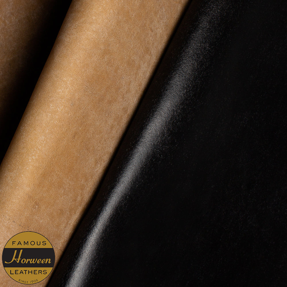 HORWEEN HUNTSMAN WAXED FLESH - BLACK - 2.0/2.2mm