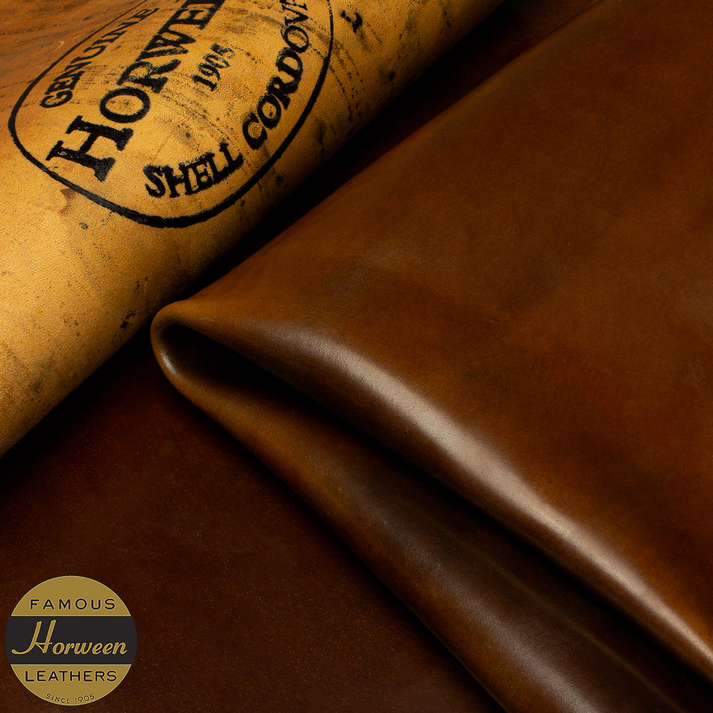 HORWEEN GENUINE SHELL CORDOVAN® - ARMAGNAC - 1.0/2.0mm