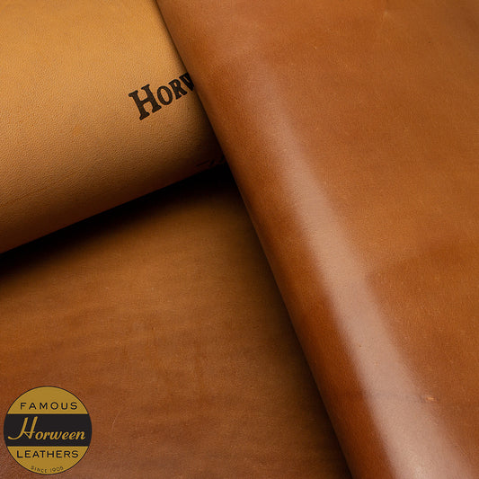 HORWEEN GENUINE SHELL CORDOVAN® - GLAZED NATURAL - 1.0/2.0mm