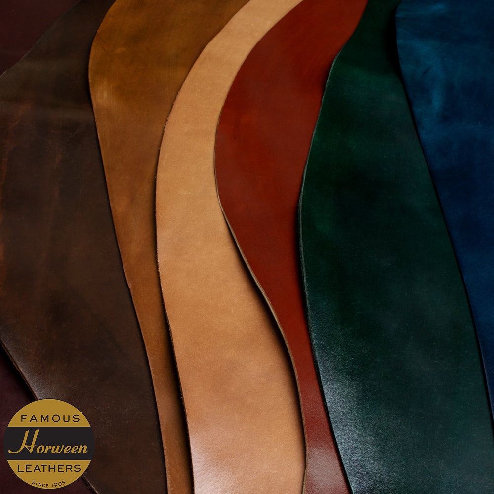 HORWEEN GENUINE SHELL CORDOVAN® - GLAZED NATURAL - 1.0/2.0mm