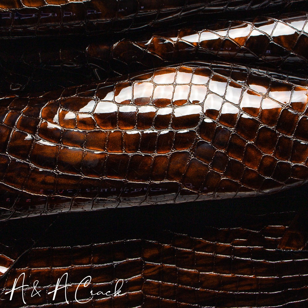 MOCK CROC PATENT - WHISKEY LIQUEUR - 1.0/1.2mm