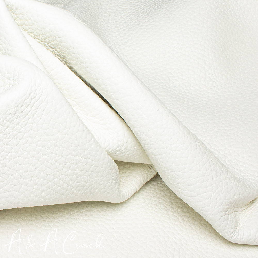 SADDLE HIDE - BRIGHT WHITE - 1.8/2.0mm