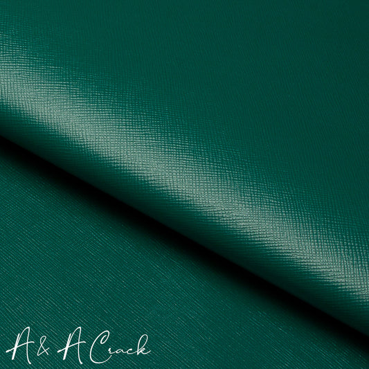 SAFFIANO CALF - ALPINE GREEN - 0.9/1.1mm