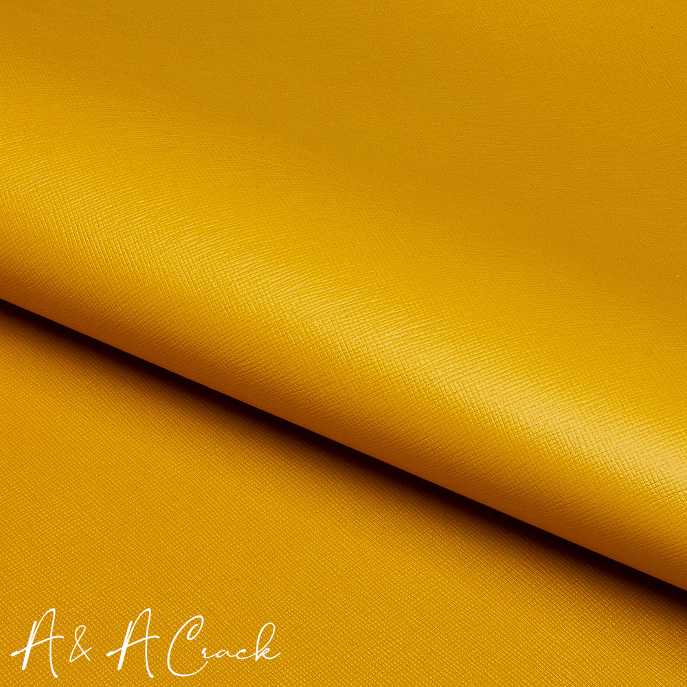 SAFFIANO CALF - SUNFLOWER - 0.9/1.1mm