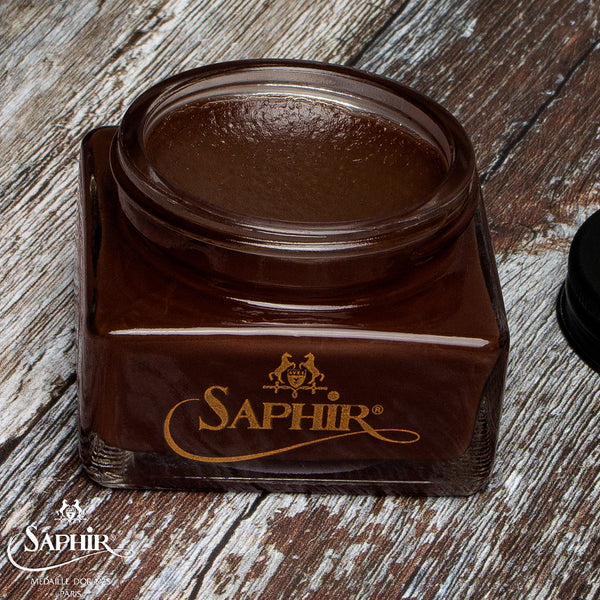 saphir tobacco vs dark brown Saphir colour guide  Saphir Mdaille d'Or Shop or silicone Canadian Cream Tube 2.54oz