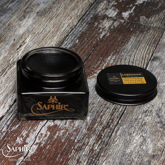SAPHIR MEDAILLE D'OR CORDOVAN CREAM - BLACK - 75ml
